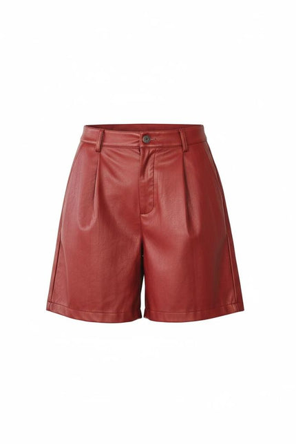 Pantalones cortos de cuero Secret-Season