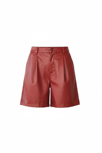 Pantalones cortos de cuero Secret-Season